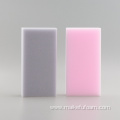 White pink grey melamine sponge magic cleaning foam